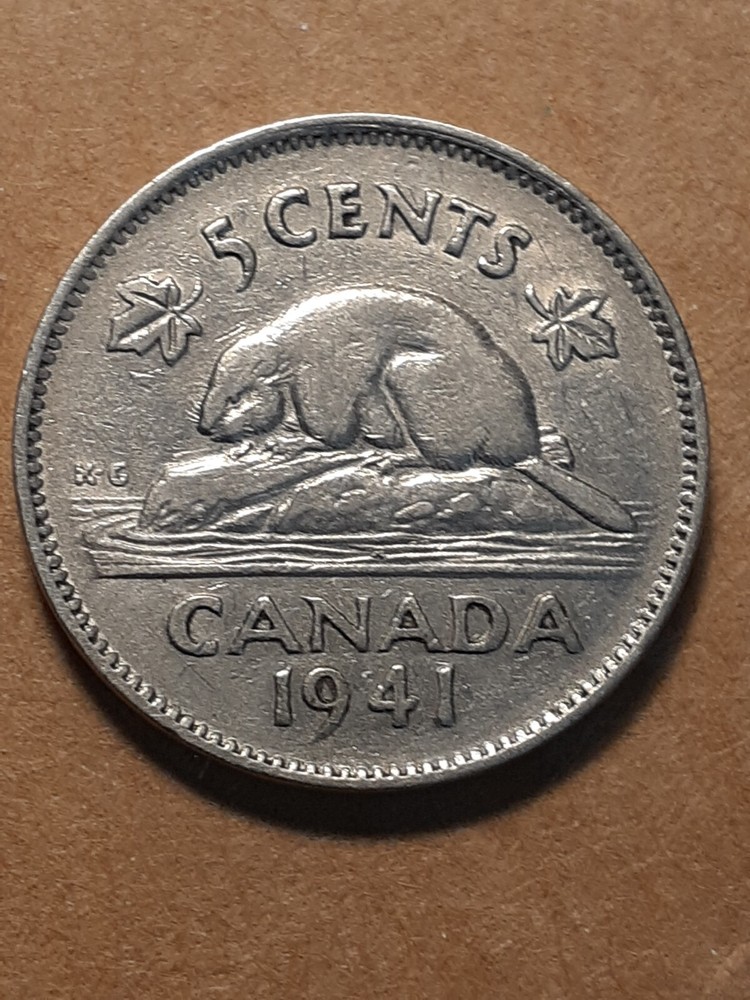 1941 FIVE CENTS CANADA