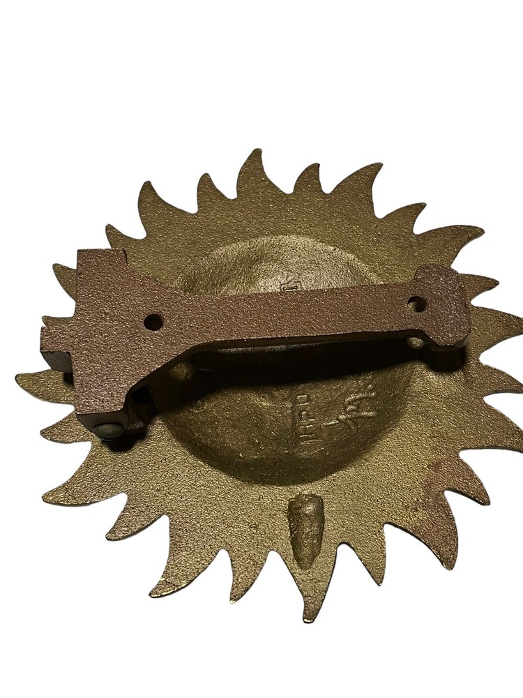 Michael Healy Brass Sunface Door Knocker