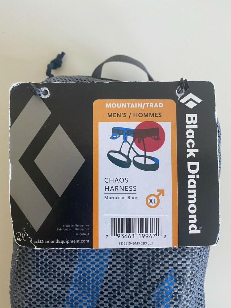 Black Diamond Chaos Harness (Men's) Size XL