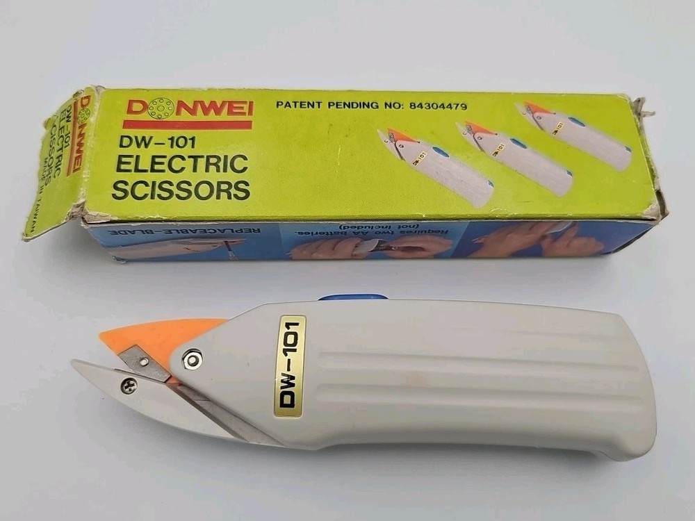 Vintage Donwei Dw-101 Electric Sissors *Tested*