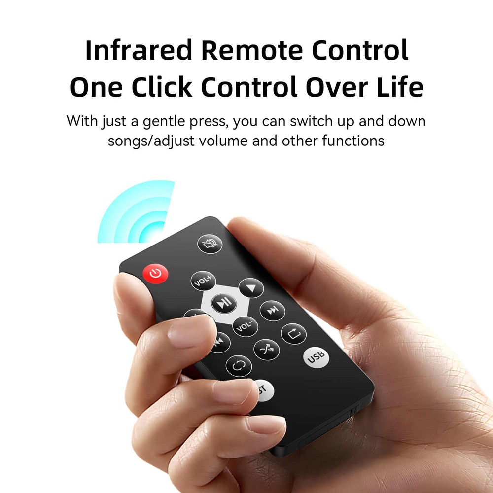 Bluetooth 5.4 Receiver Wireless Audio Adapter RCA/AUX/Type-C/USB interface