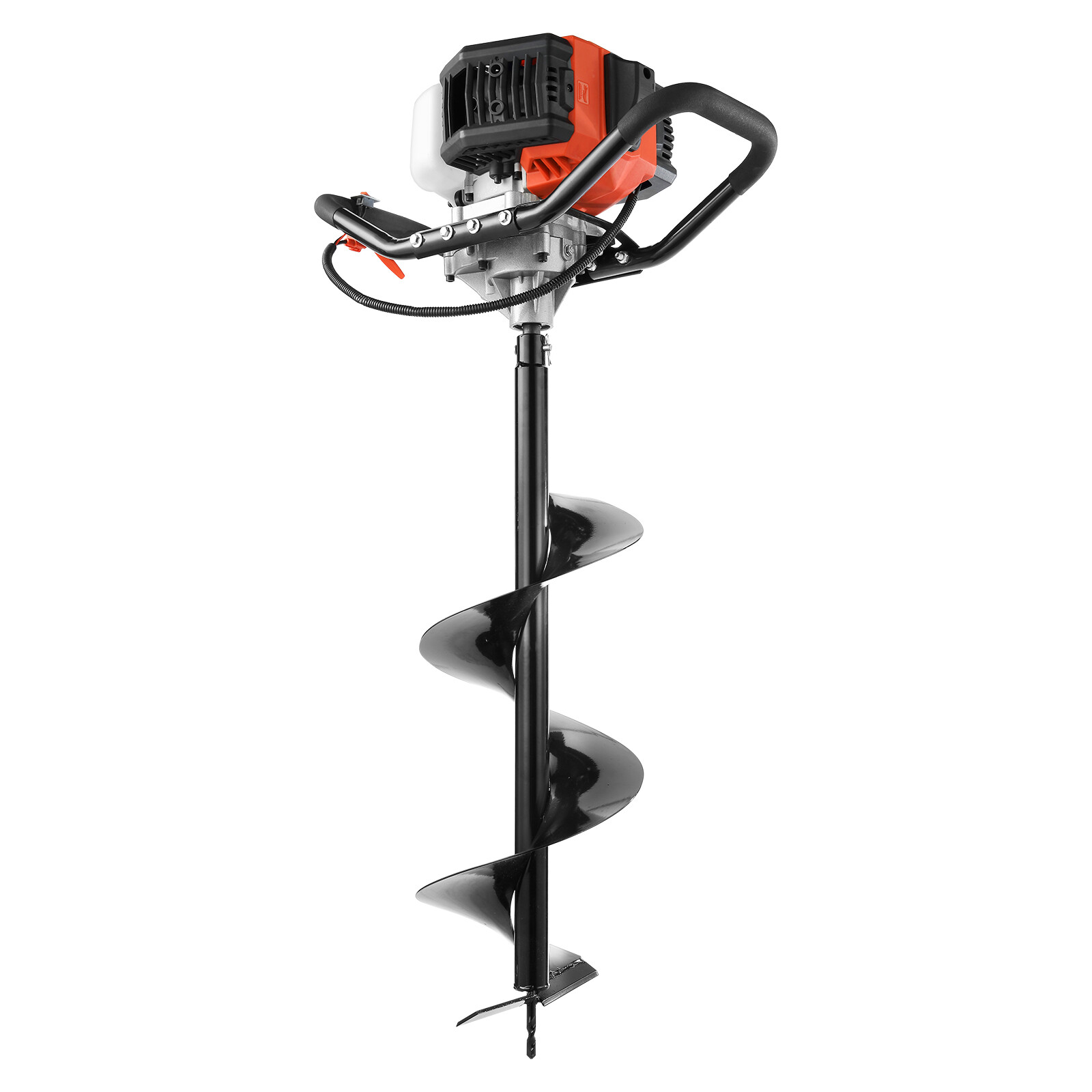 VEVOR 52cc Gas Powered Post Hole Digger with 6 in & 10 in Augers