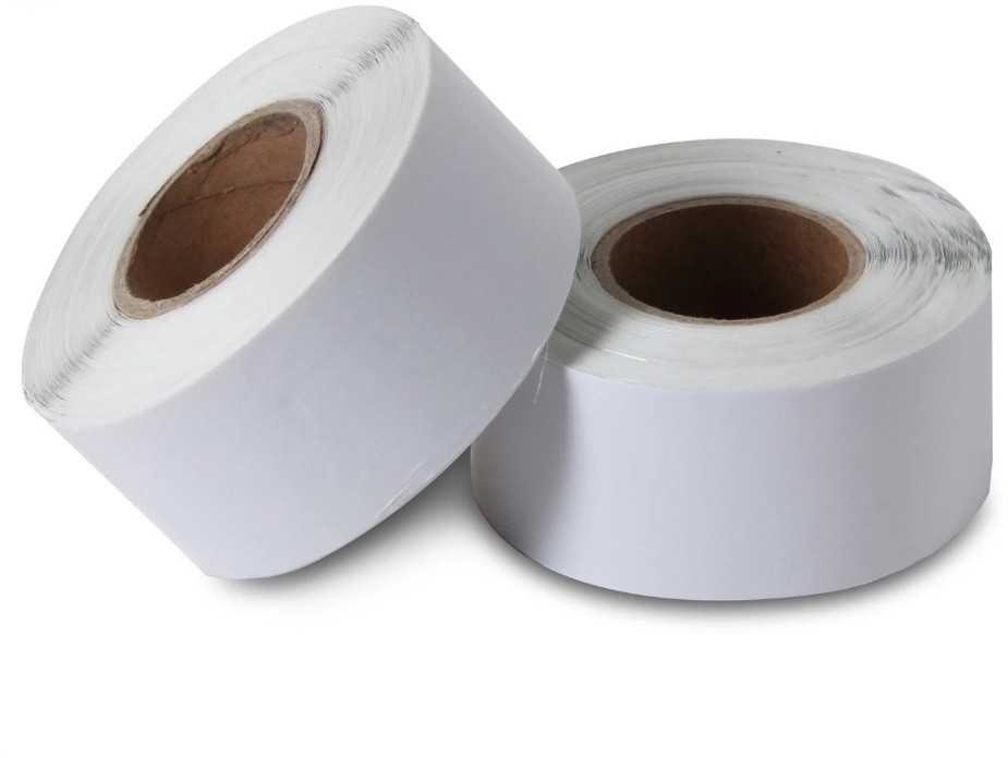 1000 PAPER SECURITY LABELS 1"X1" RF 8.2MHZ TRANSPARENT CHECKPOINT COMPATIBLE EAS