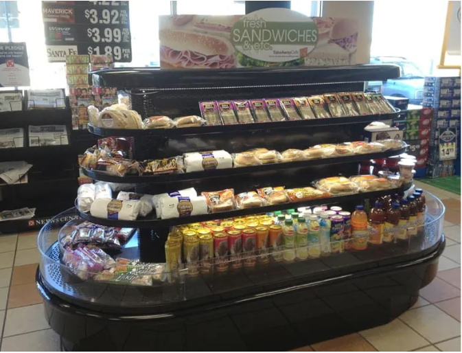 Deli Grab-N-Go Display (Hussman remote unit)