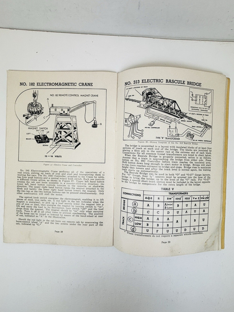 Original Lionel 1948 INSTRUCTIONS FOR ASSEMBLING & OPERATING LIONEL TRAINS Book