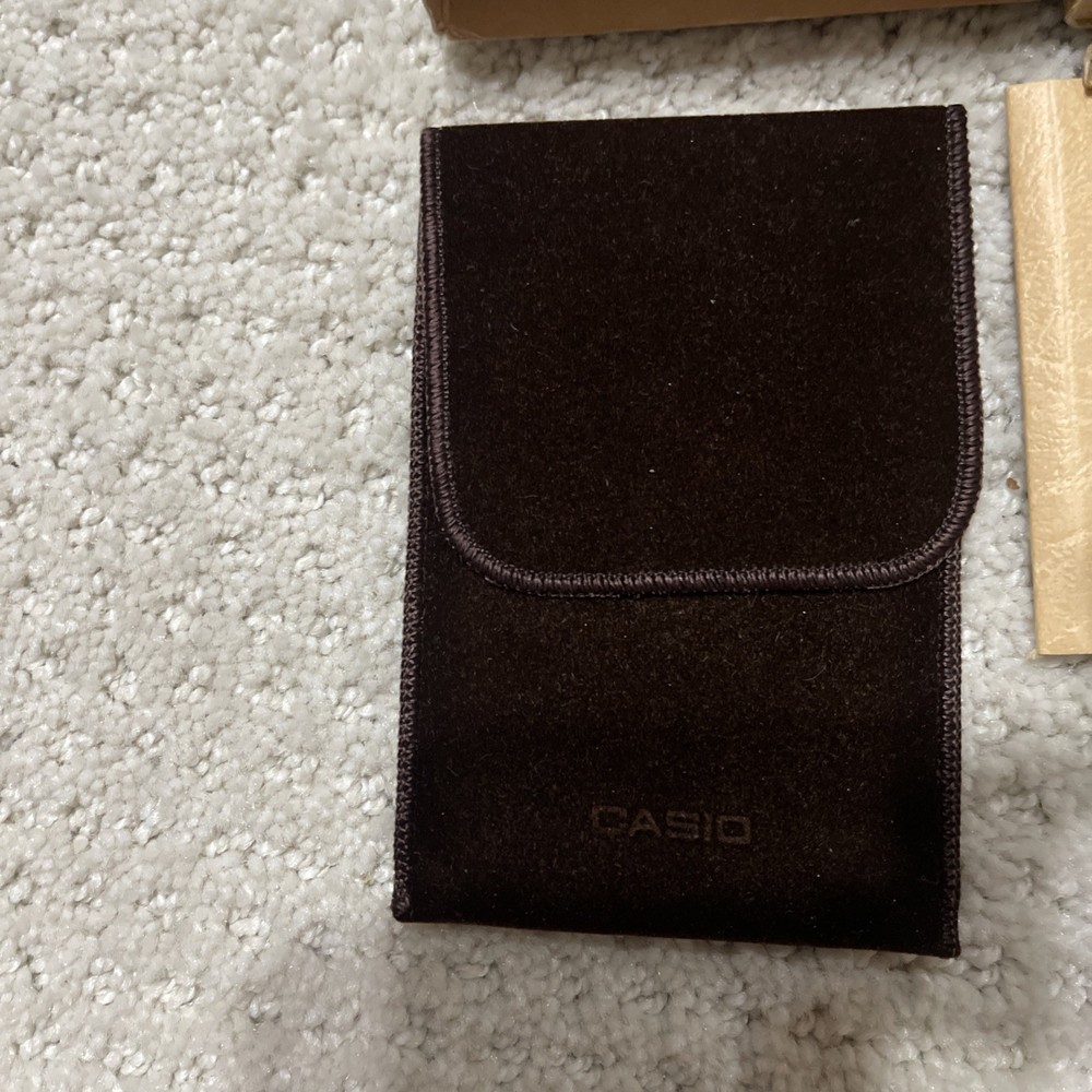 Vintage Casio MQ-5 Computer / Calculator Complete With Box And Papers