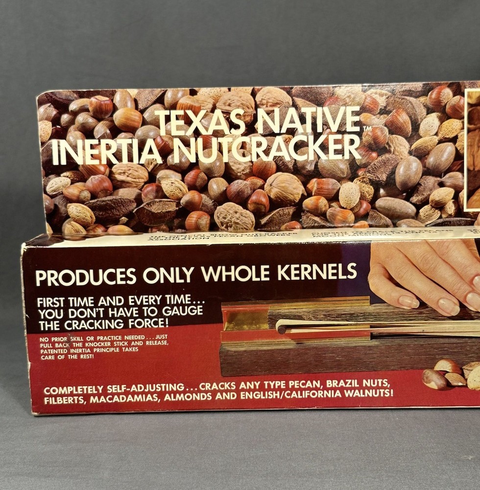 Vintage Texas Native Inertia Nutcracker With Box & Instructions Model 7141