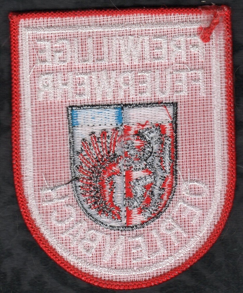 Freiwillige Feuerwehr Oerlenbach Germany Fire Shoulder Patch