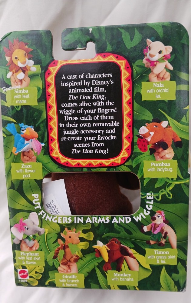 Lion King Jungle Puppets (Monkey)