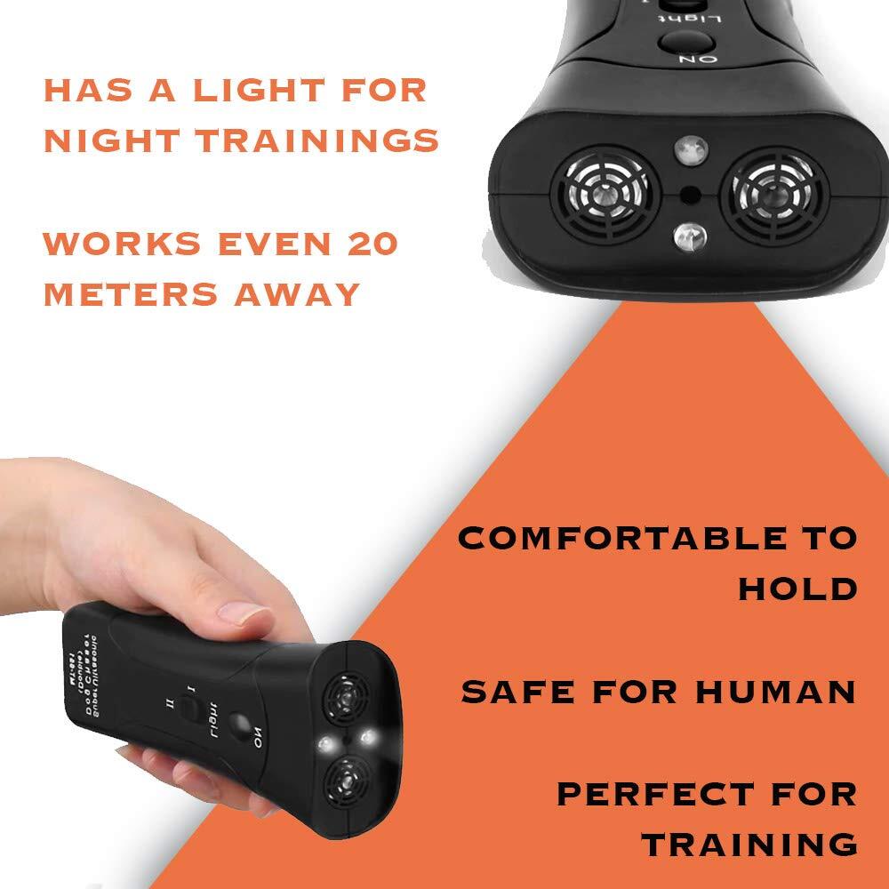 Ultrasonic Anti Barking Control Device Silent Command for Dog Training