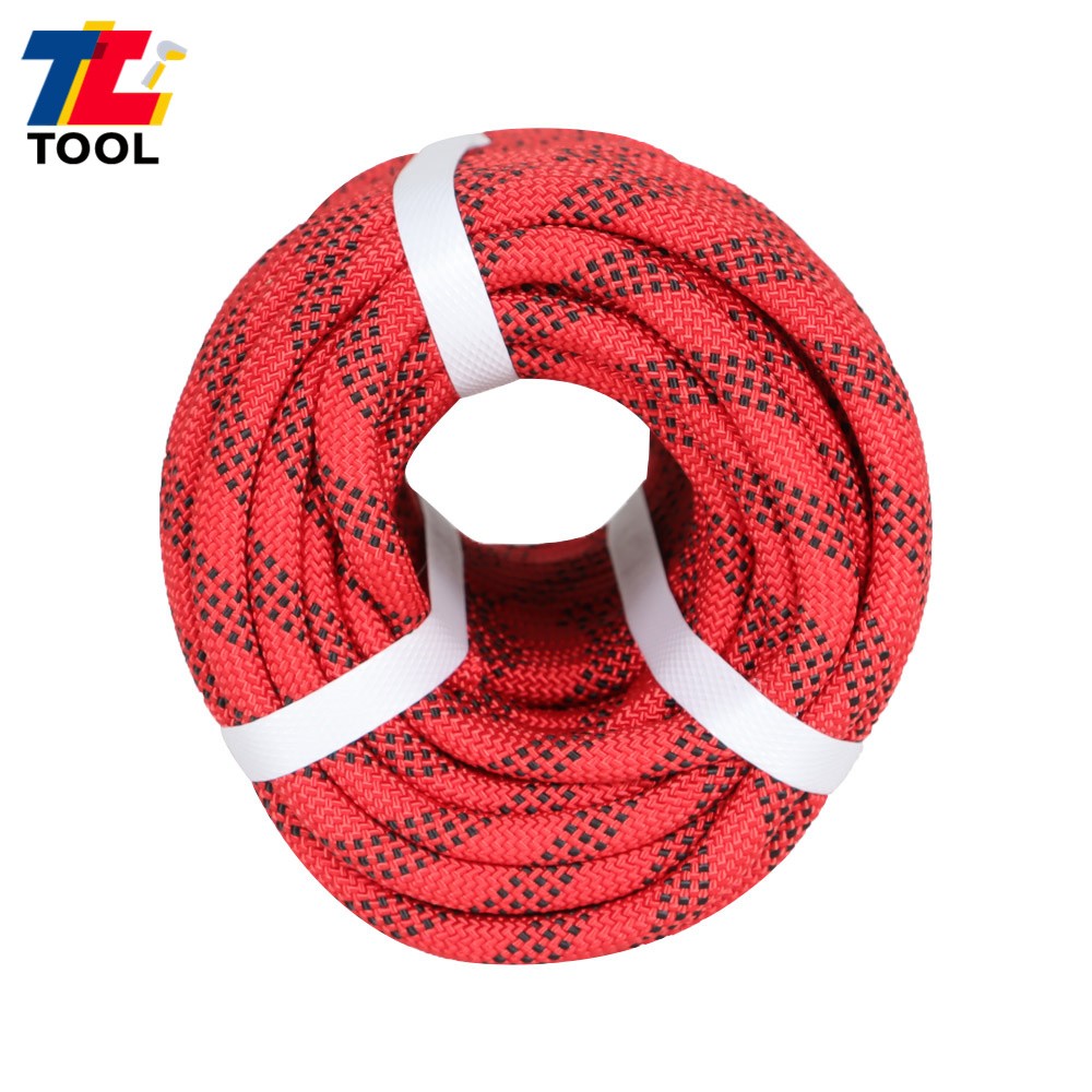 3520Lbs 3/8" × 100' Braid Polyester Rope Arborist Tree Rope High Strong