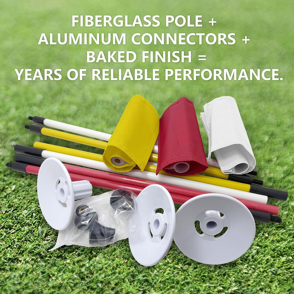 Best olf Flagstick with Flag Surface - Portable Design, Ideal for Yard Practice