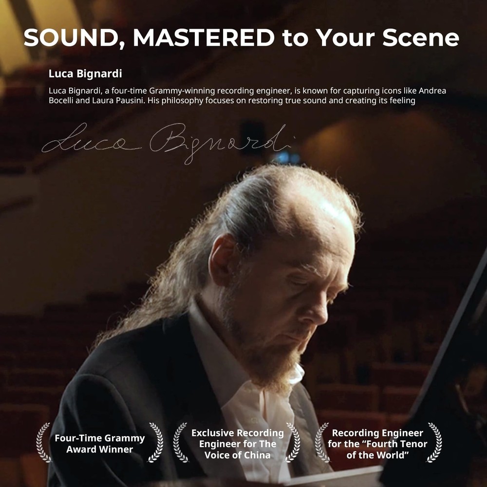 Wireless Mic S70-C2 (2 TX + 1 RX + Charging Case), USB-Compact Wireless Micro...