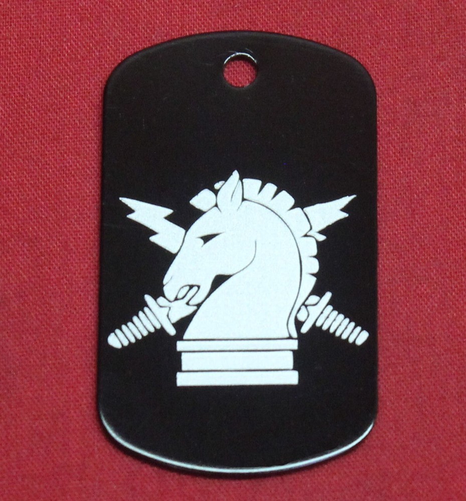 Psyop / Airborne Dog Tag Keychain