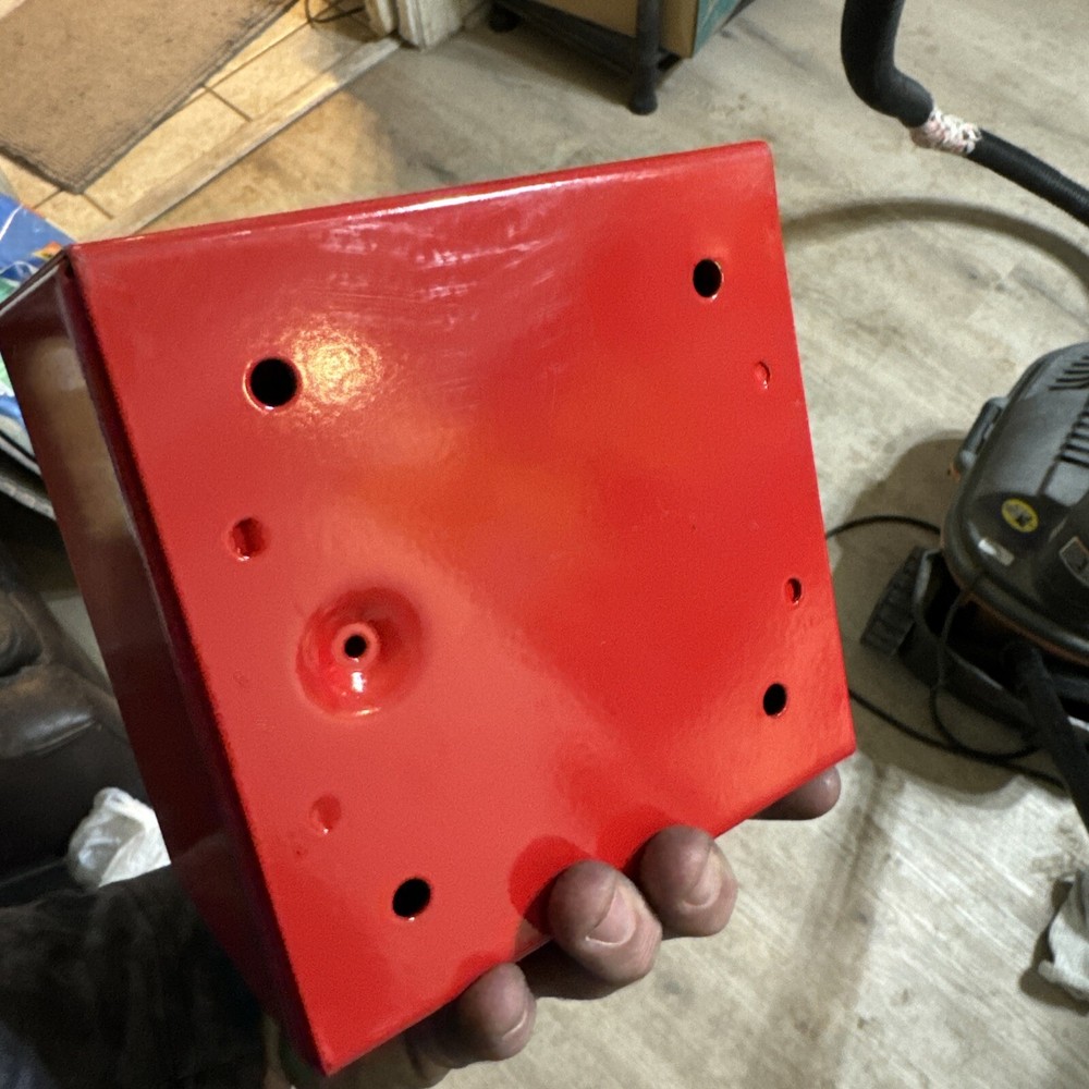 Unity Type 1 Fire Red Electrical Enclosure 6x6x4 Pull Box 1sc664nkaj