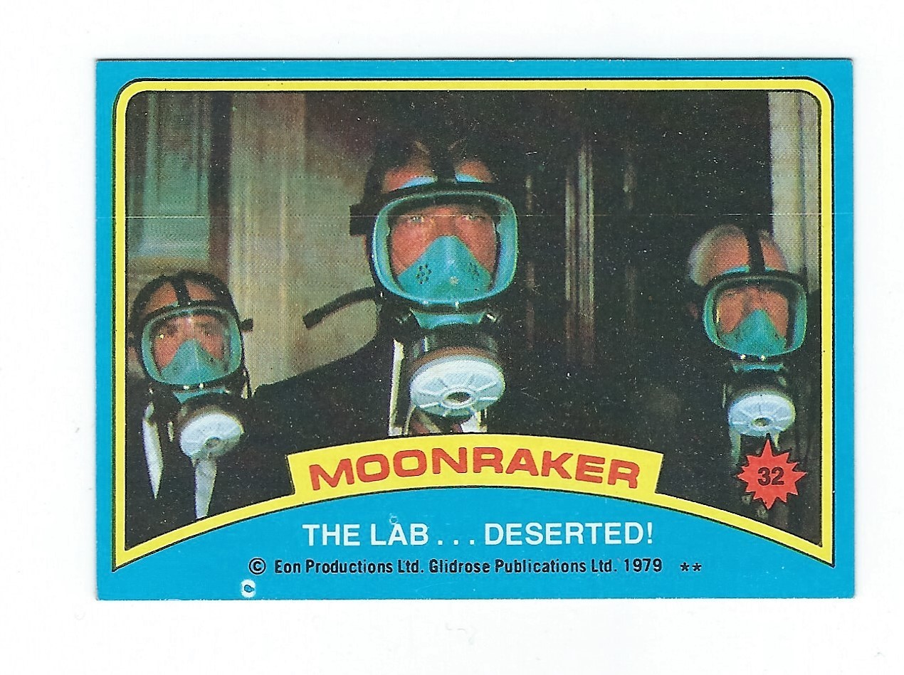 Topps 1979 Moonraker Cards and Stickers.  Your Pick