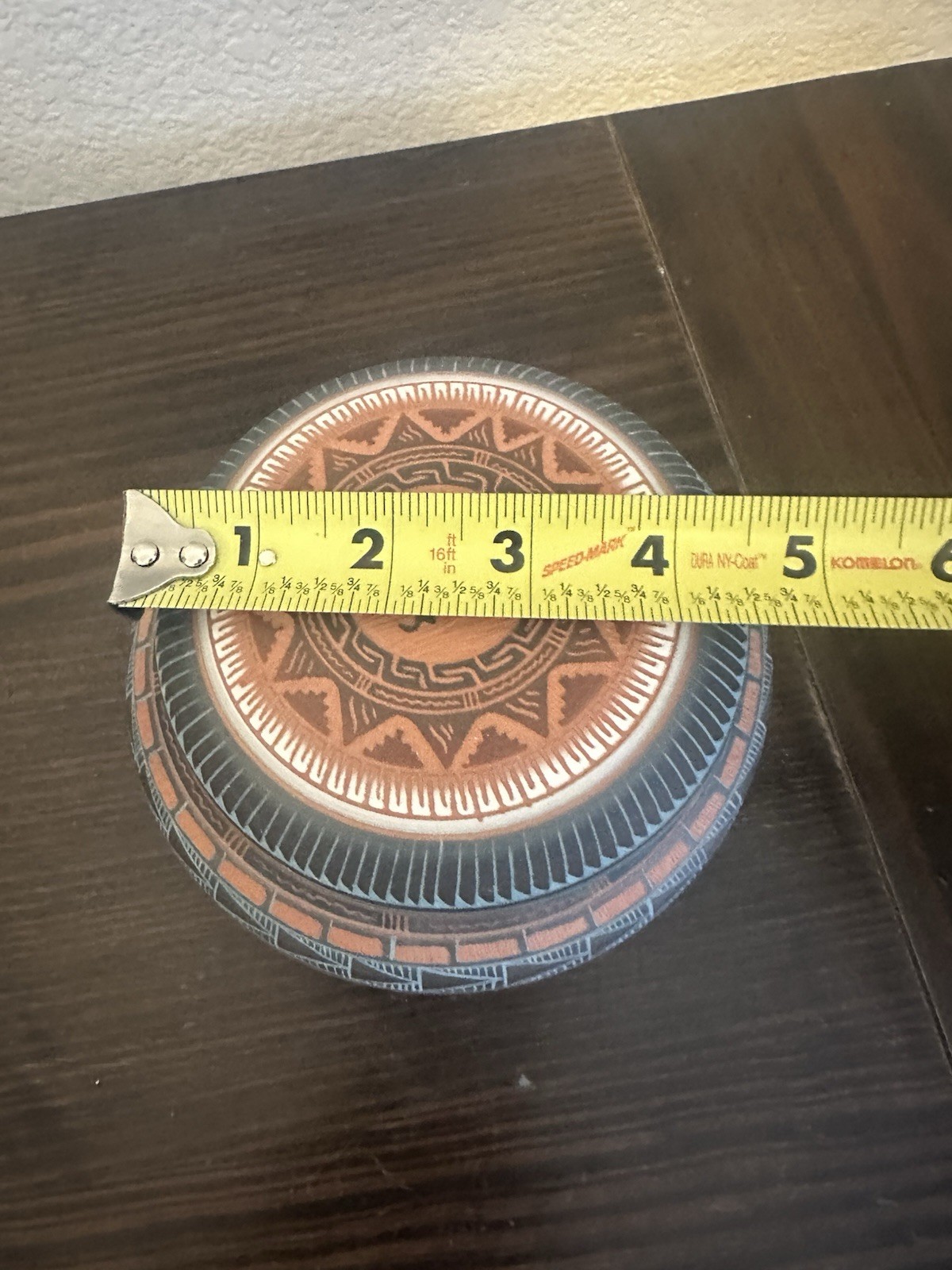 Navajo Seed Jar With Lid Us Native Signed D Thompson