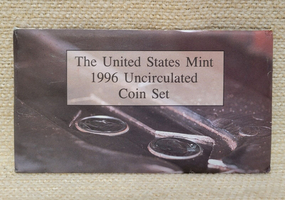 1996 US Mint Unc Set Includes W Mint Dime 230543