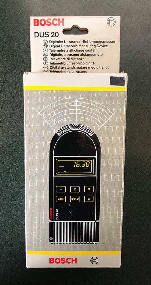 BOSCH DUS 20 DIGITAL ULTRASONIC MEASURING DEVICE