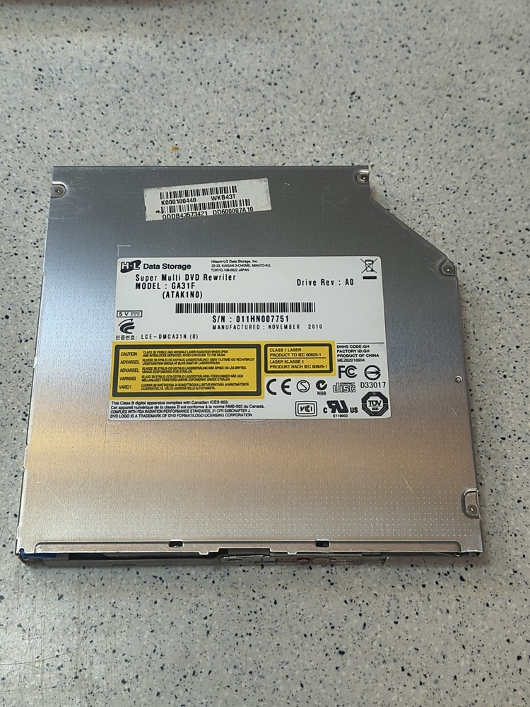 HL Data Storage GA31N Super Multi DVD/CD Rewriter/Burner