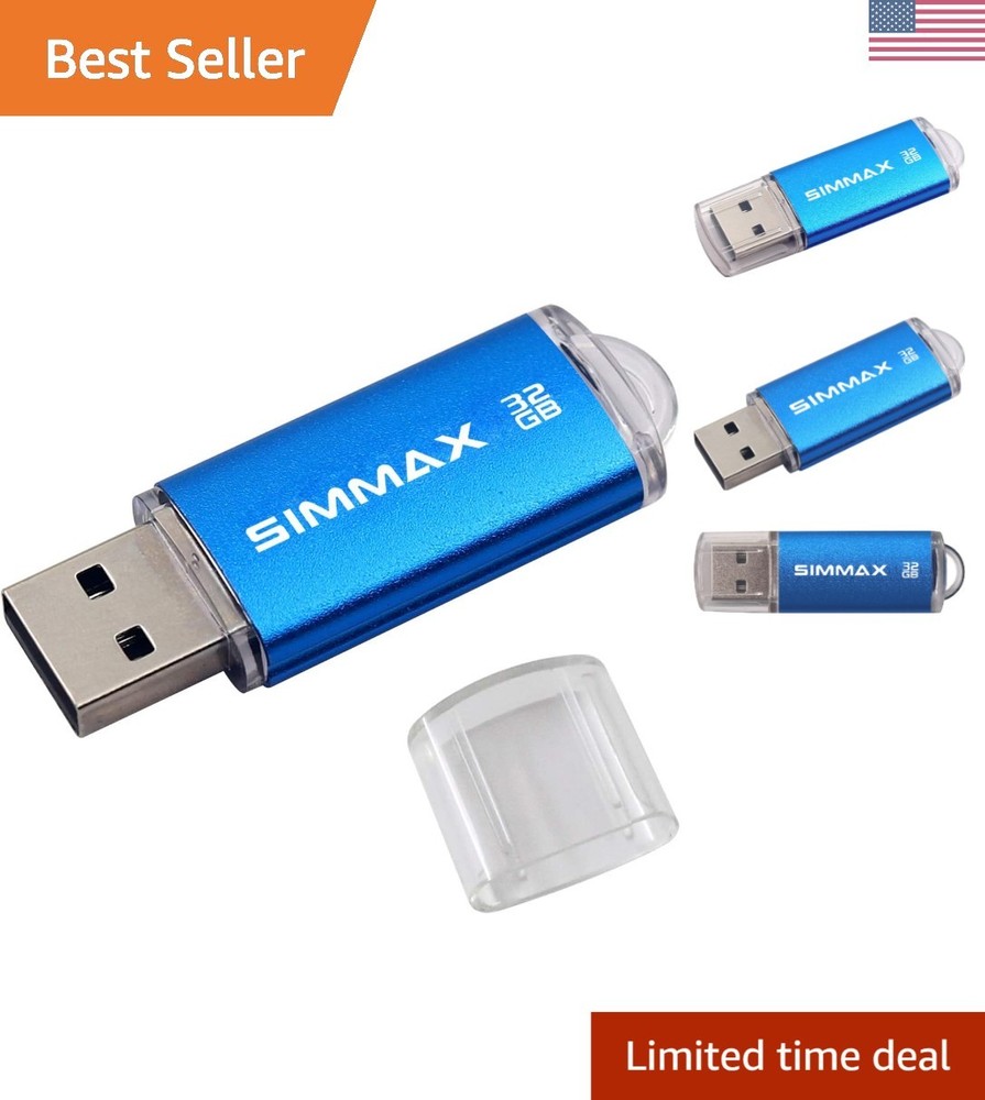 Compact and Portable 32GB USB 2.0 Flash Drive - Ideal for Quick File Transfer
