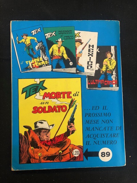 ORIGINAL TEX FIRST EDITION n 88