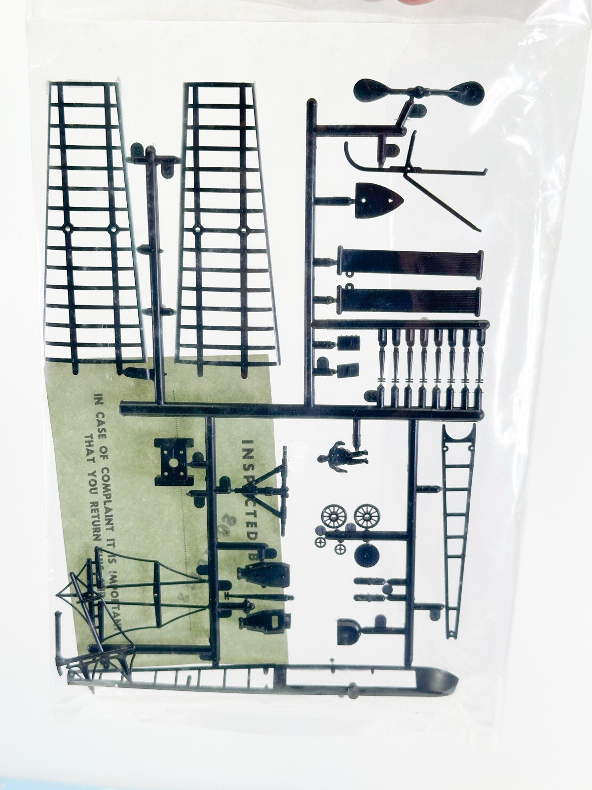 Renwal 1908 Antoinette Monoplane & Voisin Farman 1/72 Scale Plastic Model Kit