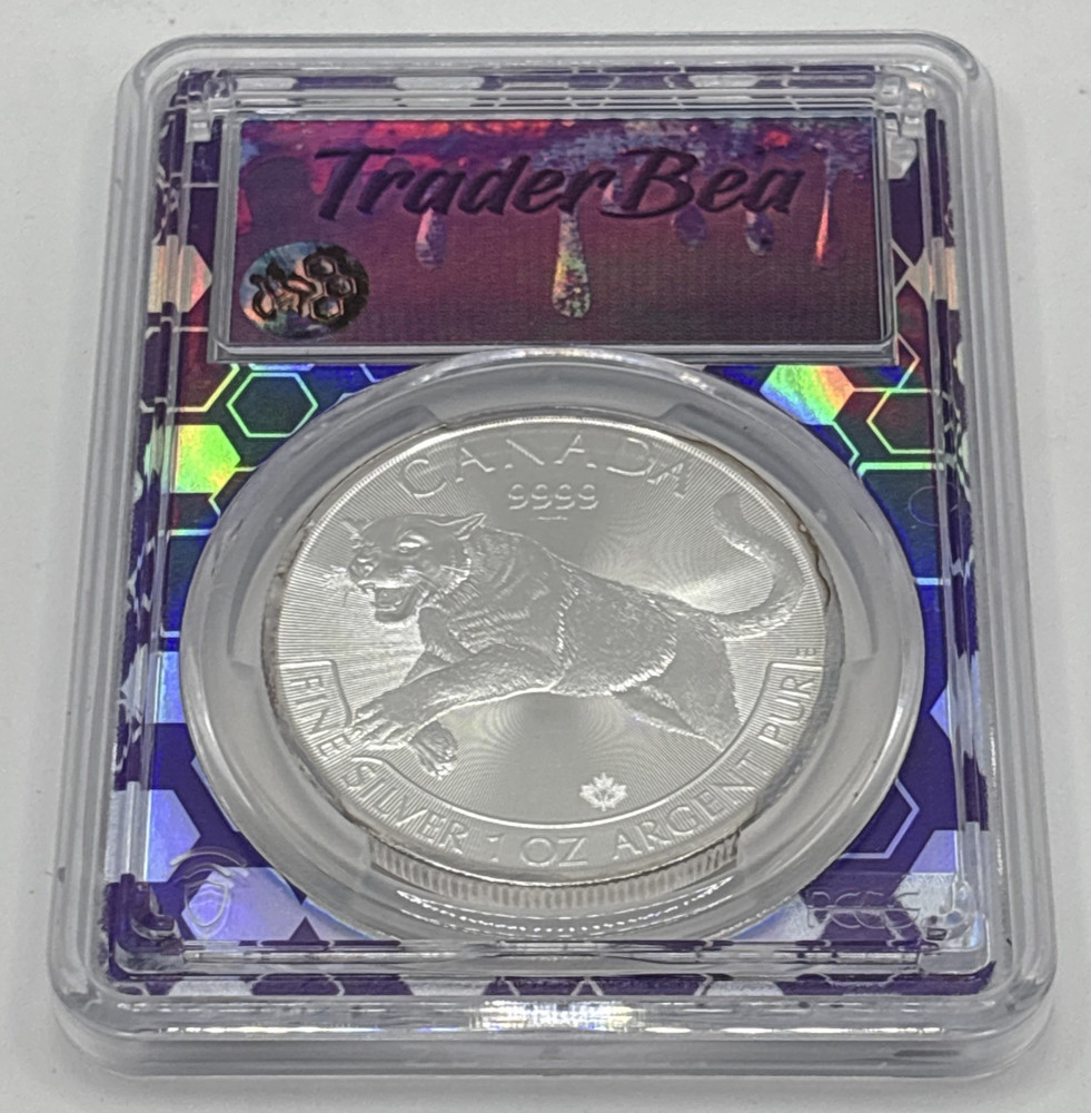 2016 $5 Canda Cougar PCGS MS69