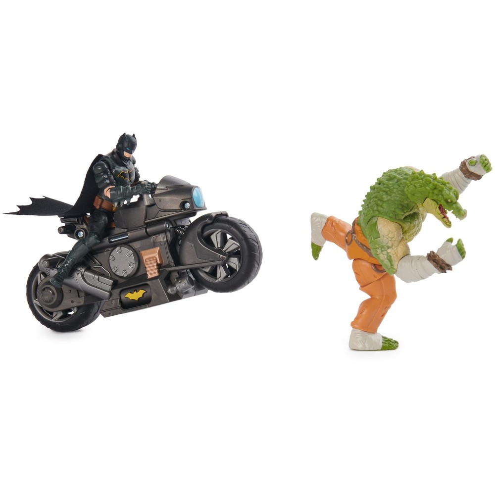 DC Comics, Batman Transforming Batcycle Battle Pack with One Size, Multi
