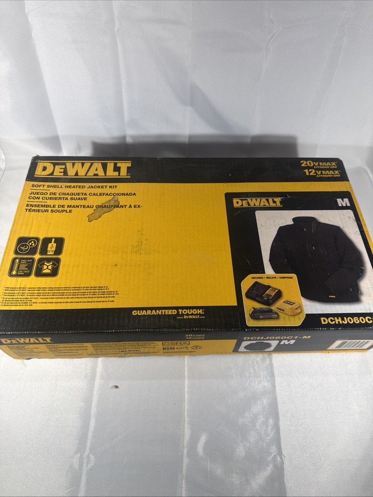 Dewalt Softshell Heated Jacket Kit Dchj060c1-m