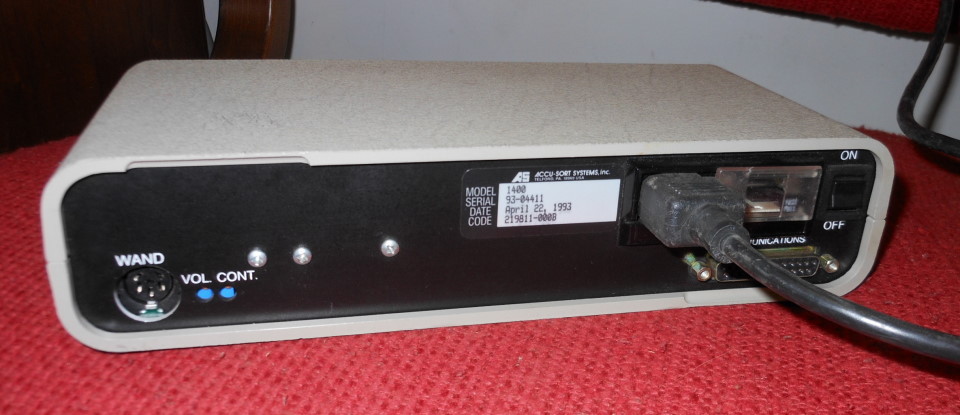 Accu-Sort Systems, Inc. - Model #AS-1400 - Scanner Terminal