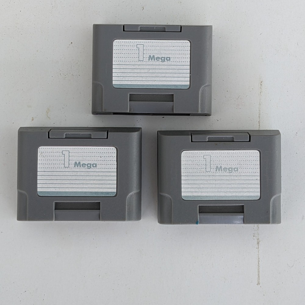 1 MEGA MEMORY CARD for NINTENDO 64, N64