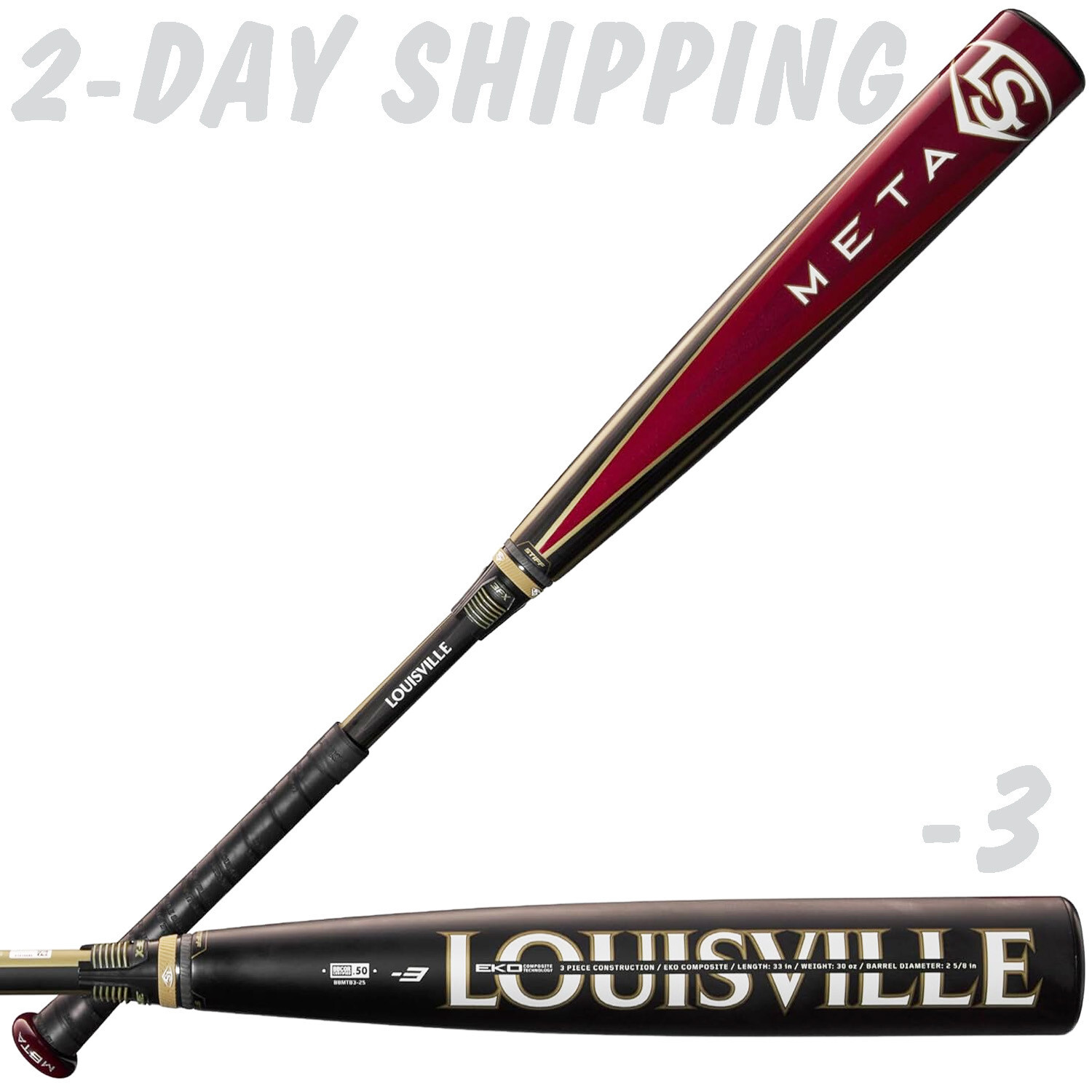 2025 Louisville Slugger META BBCOR Bat 31" / 28 oz WBL2966010 *2-DAY SHIP*