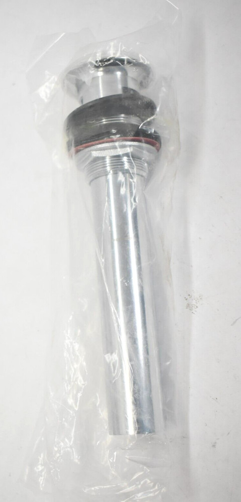Chicago Faucets 2-1/4" x 5" Solid Top Open Grid Pull-Out Plug Chromecast Brass