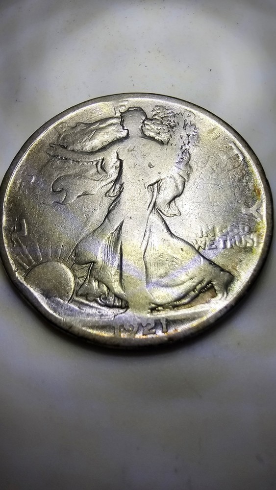 1921 P Walking Liberty Half Dollar Key