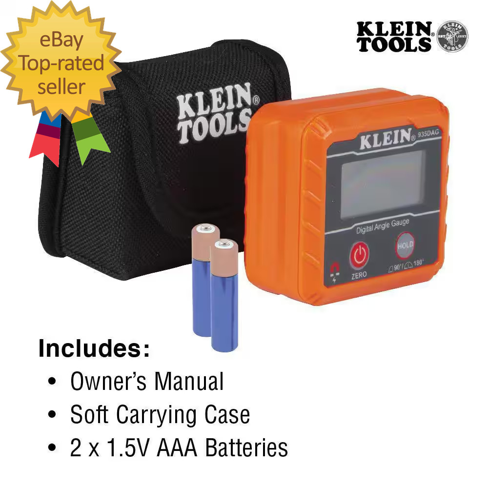 Digital Angle Gauge and Digital Leveler, Magnetic Mount