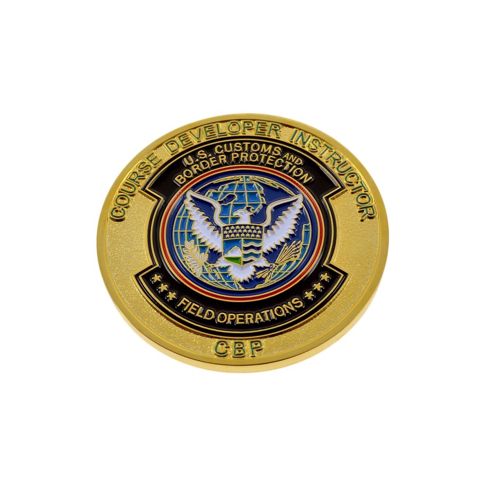 FLETC Course Developer Instructor CDI Challenge Coin Law Enforcement Trainer