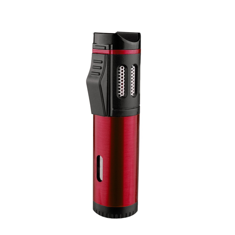 2 Pack Torch Lighter Triple 3 Jet Flame Refillable Butane Windproof Lighter