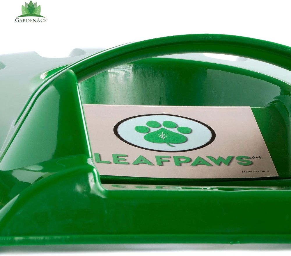 Hand Leaf Scoops | Large Rake | Pickup Claws | Picker Green