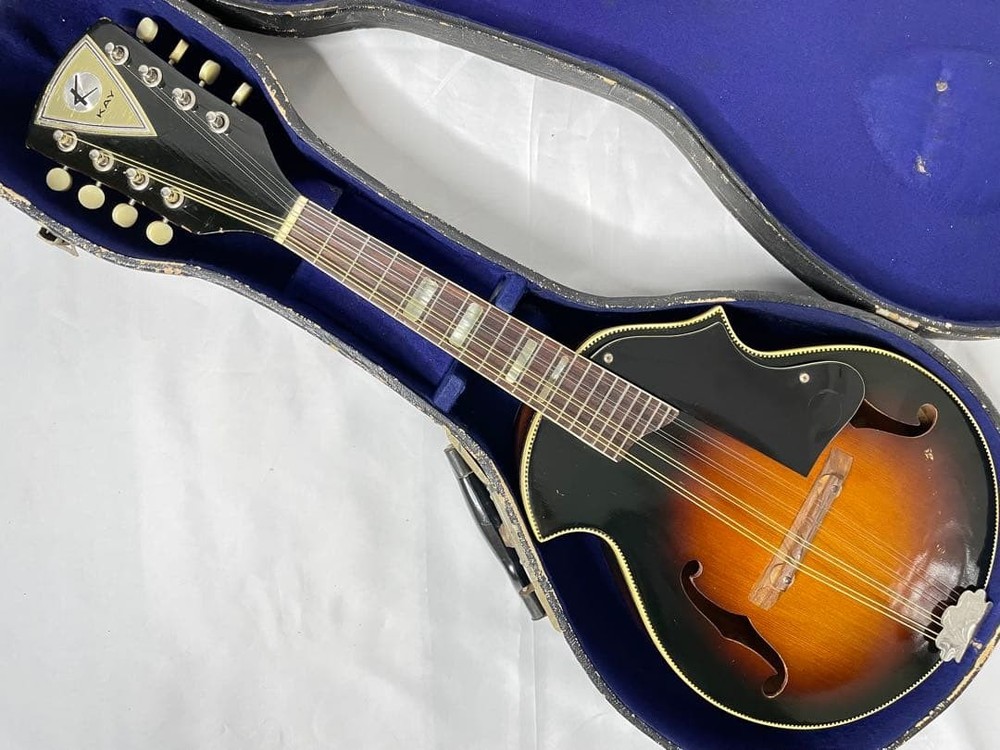 KAY Old Flat Mandolin Venetian Model