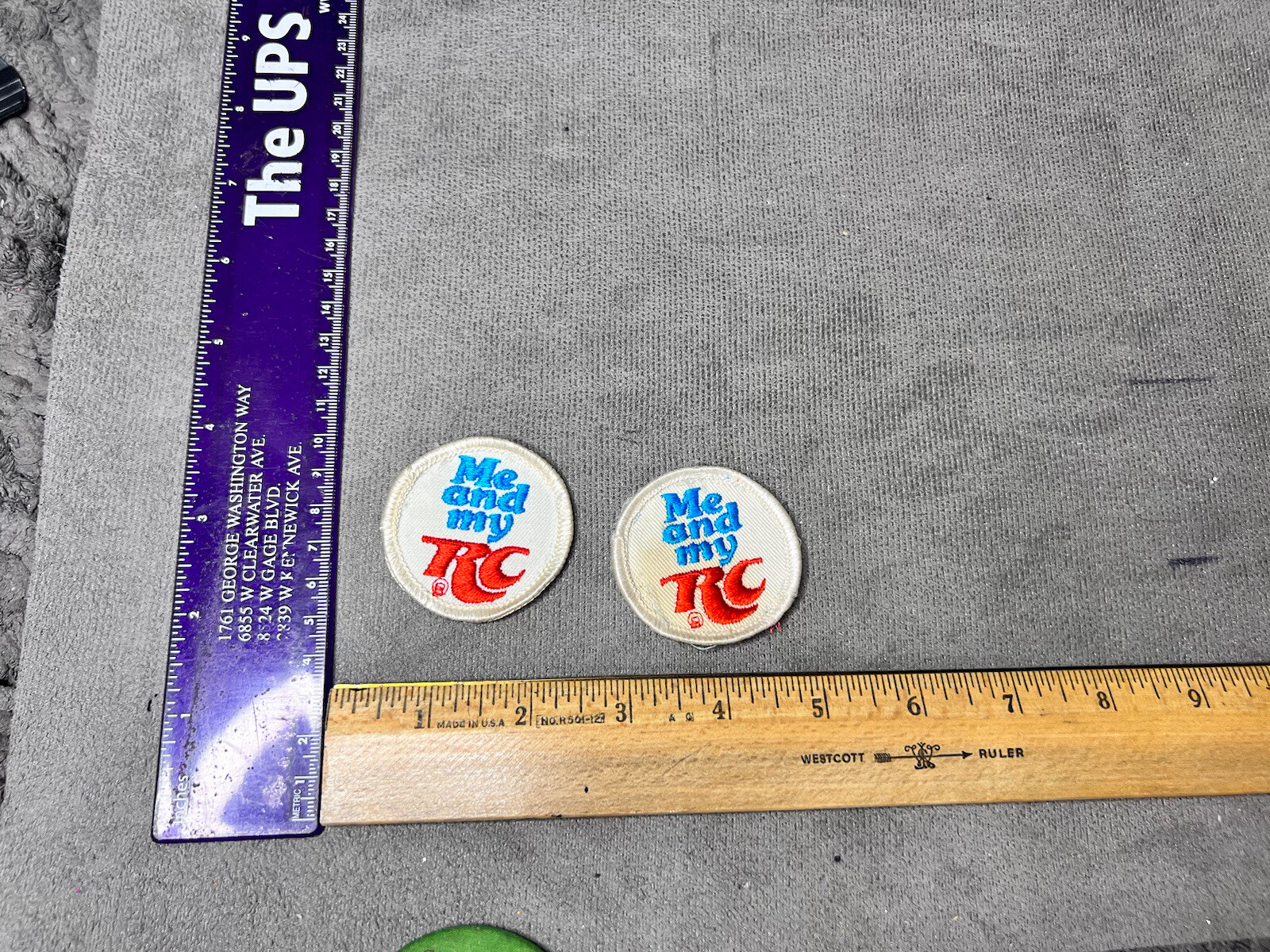 Patch Me and My RC Royal Crown Cola Advertising Lot Bundle READ