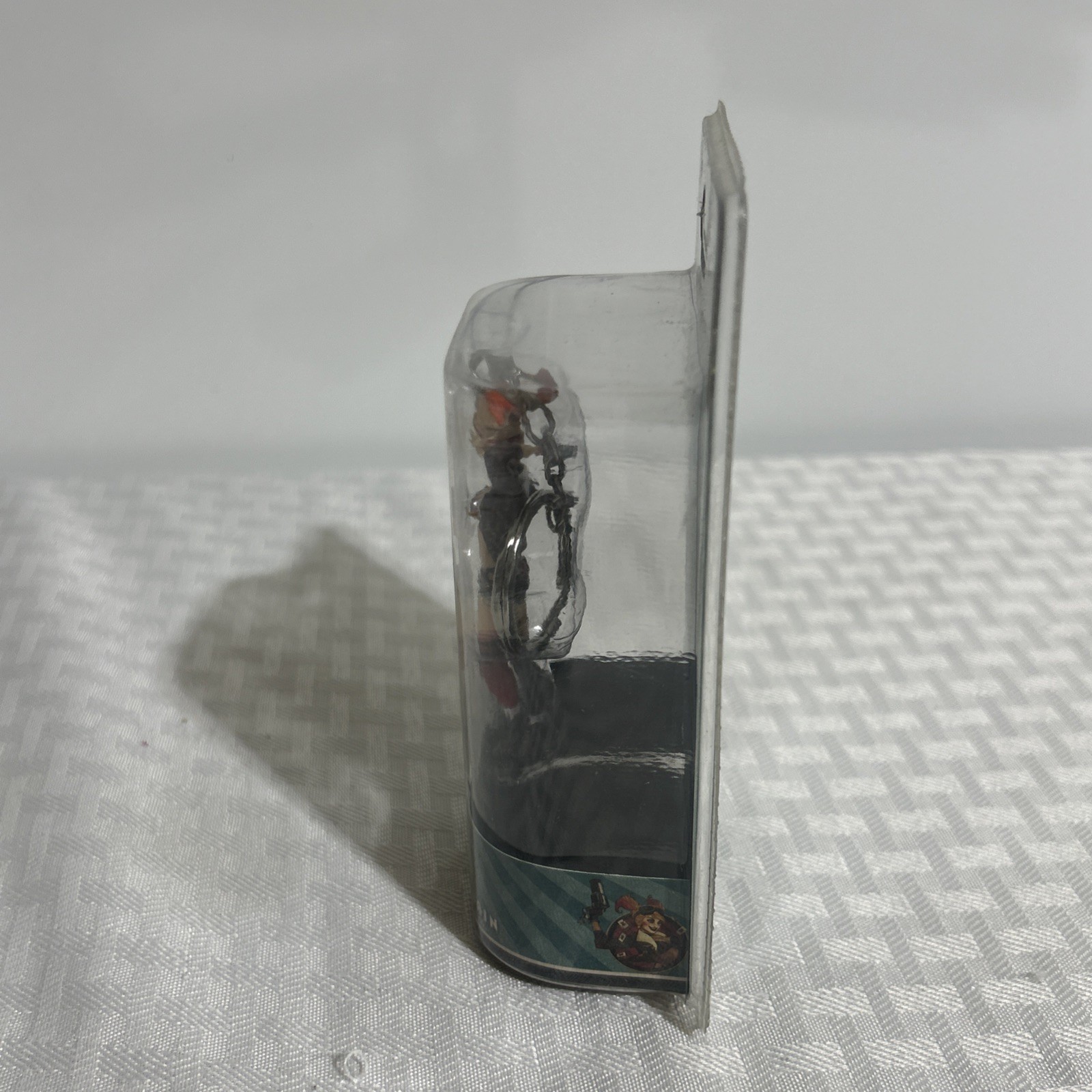 DC Comícs Bombshell Harley Quinn Sculpted 3” Tall Stylized Premium PVC Keychain