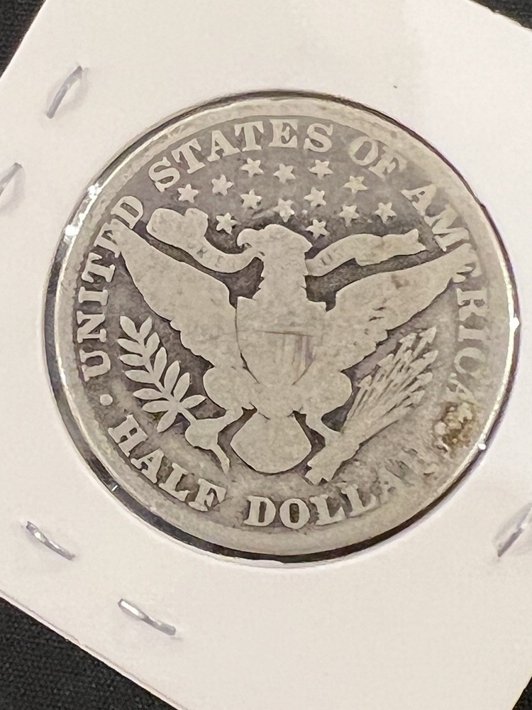 1892 barber half dollar
