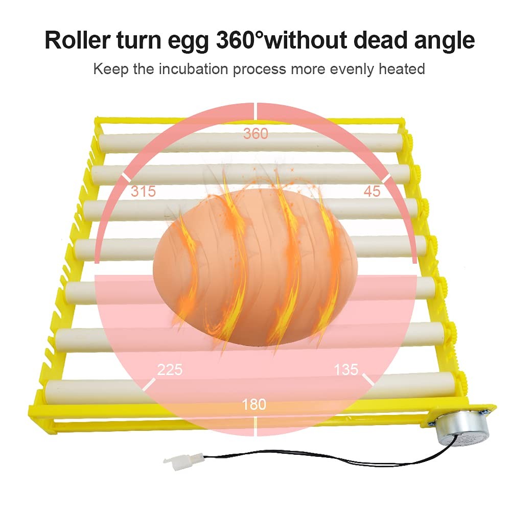 HBtree Automatic Multifunction Incubator Egg Tray Turning Hatcher for