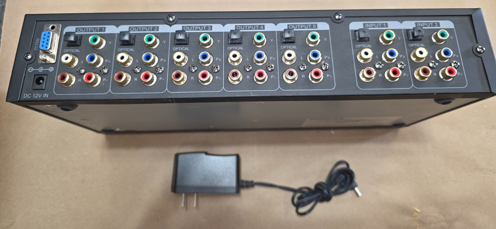 Impact Acoustics 3x5 Component Video Matrix Selector 40973 Switch