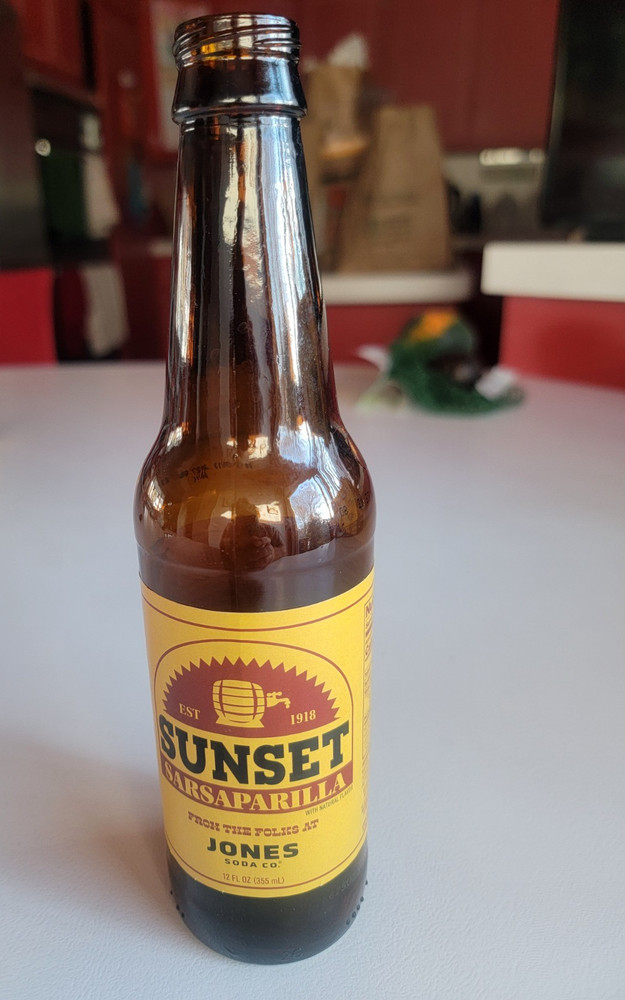 FALLOUT Empty Bottle Fallout Sunset Sarsaparilla Jones Soda