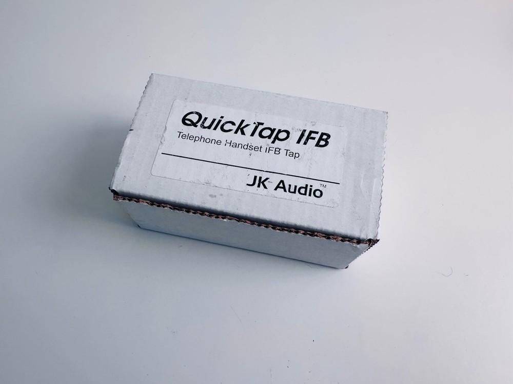JK Audio QuickTap Telephone Interface Handset Tap for Phone Interviews