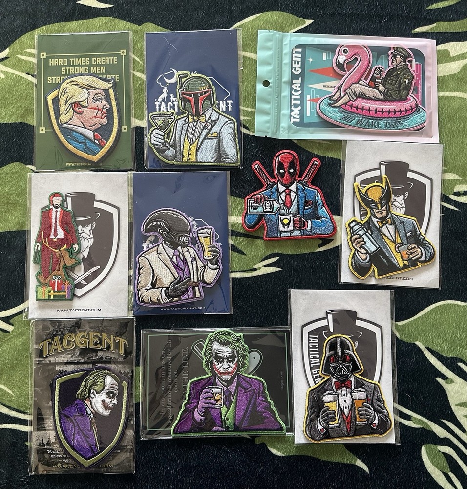 TACTICAL GENT PATCHES