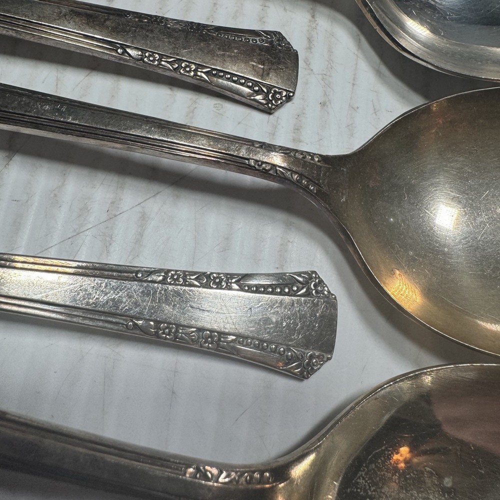 40pcs 1881 Rogers Oneida Delmar Flatware