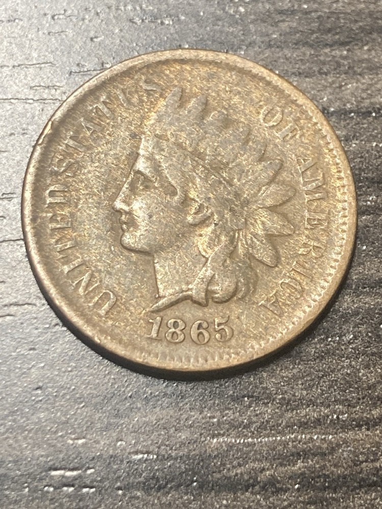 1865 Indian Head Cent - As Shown! (#1218)